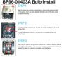 BP96-01403A Bulb Install Guide