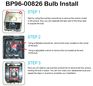 BP96-00826 Bulb Install Guide